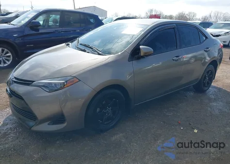2018 Toyota Corolla Le z USA, uszkodzony, nr VIN 2T1BURHE8JC020067